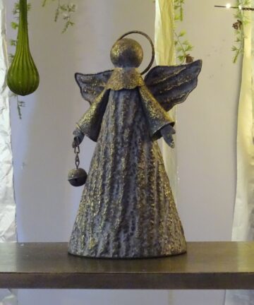 figurka_swiateczna_Aniol_metalowy