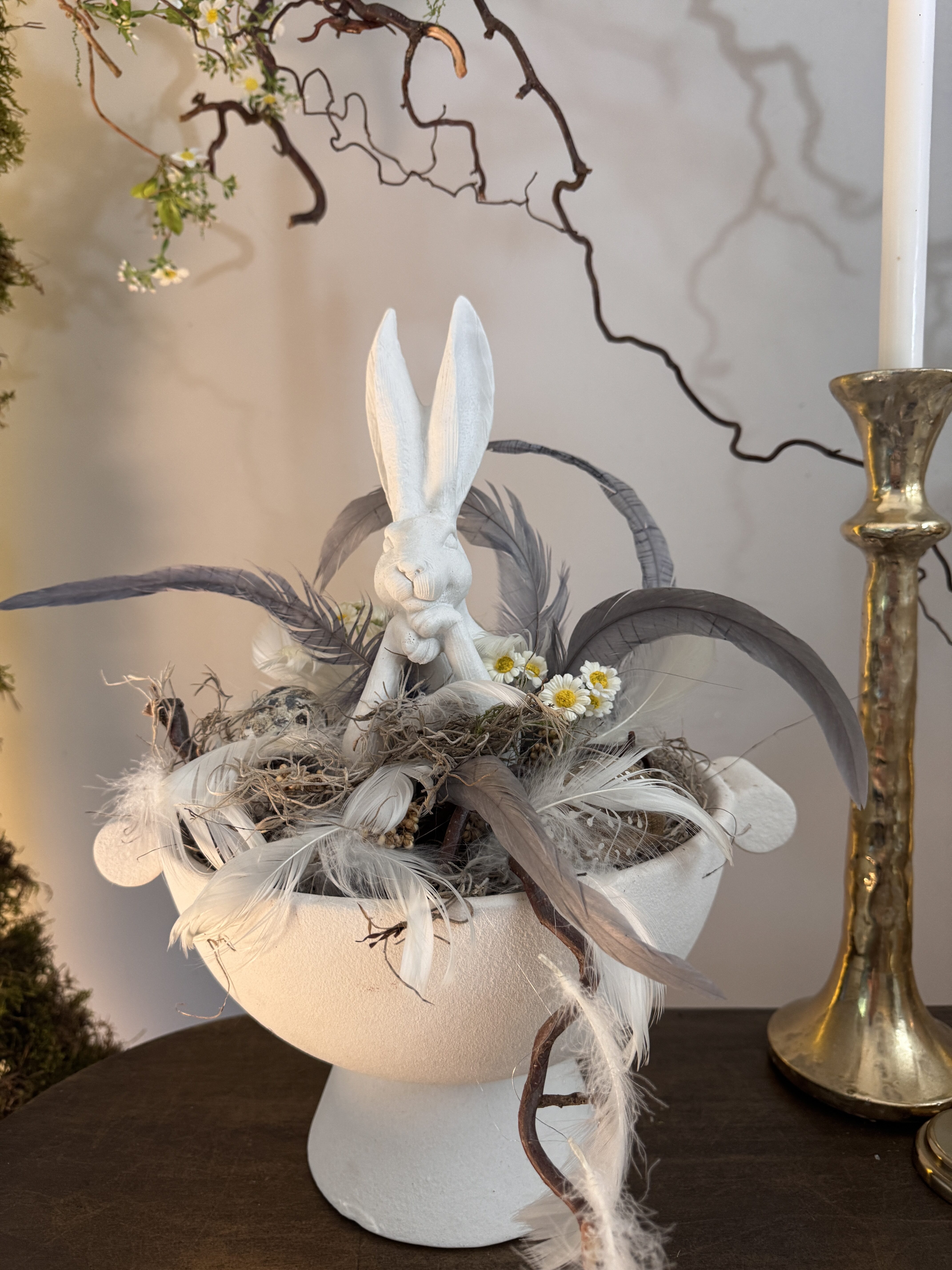 wielkanocny_stroik_na_stol_komode_handmede